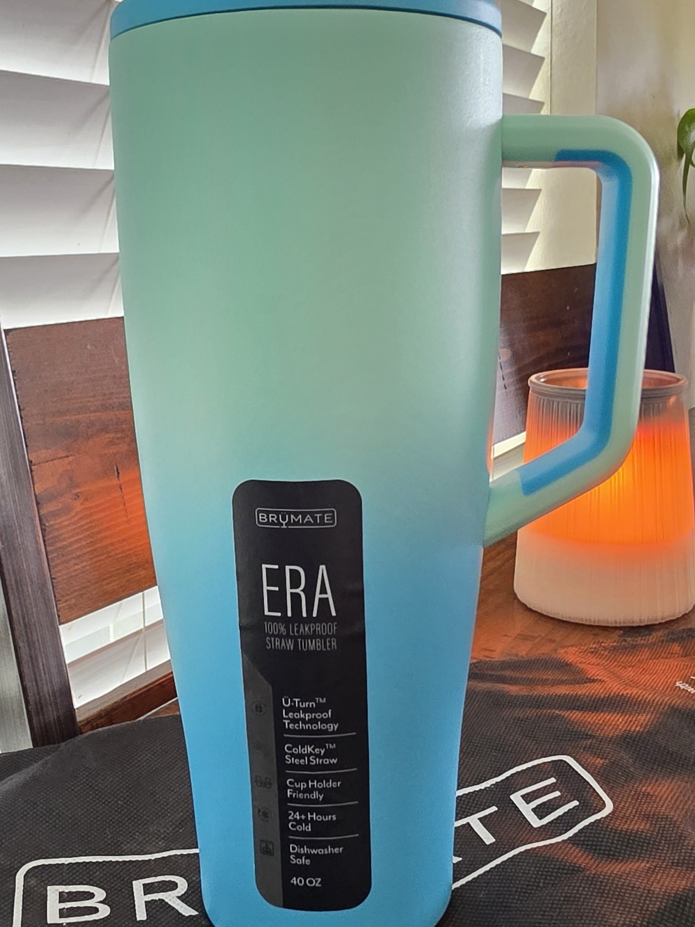 ERA 40oz Insulated Straw Tumbler - Limited Edition Seaglass